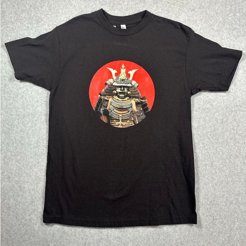 American Apparel High Museum Samurai T Shirt Men's Medium Black Classic Fit NWT